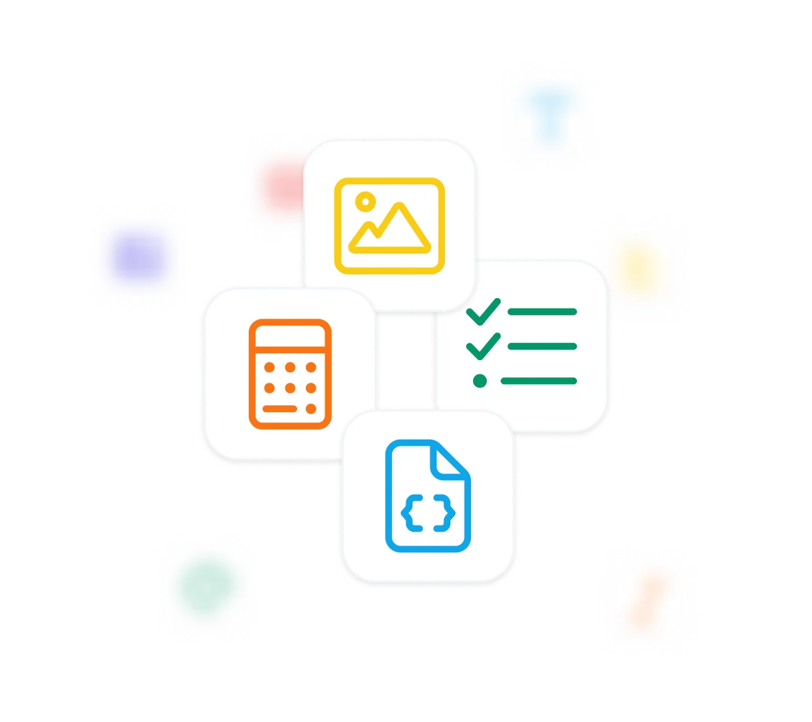 Generated document with advanced line item features
