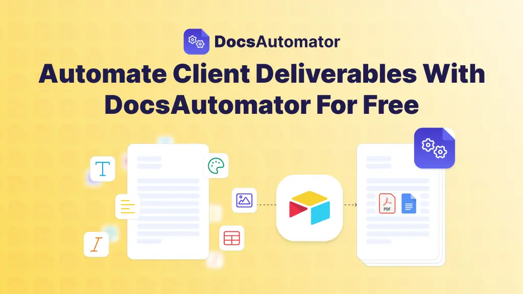 Airtable to PDF: Automate Client Deliverables With DocsAutomator For Free