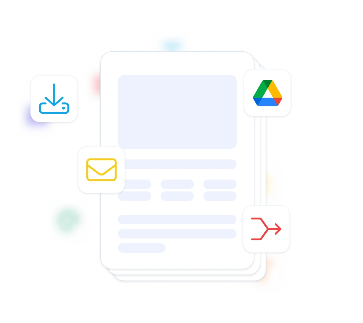PDF output and delivery configuration
