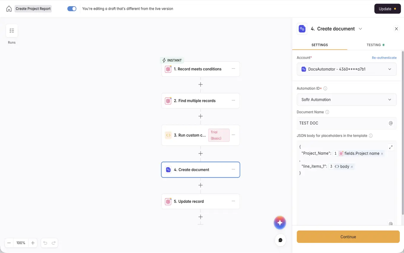 Select Data Source, Map Data & Preview