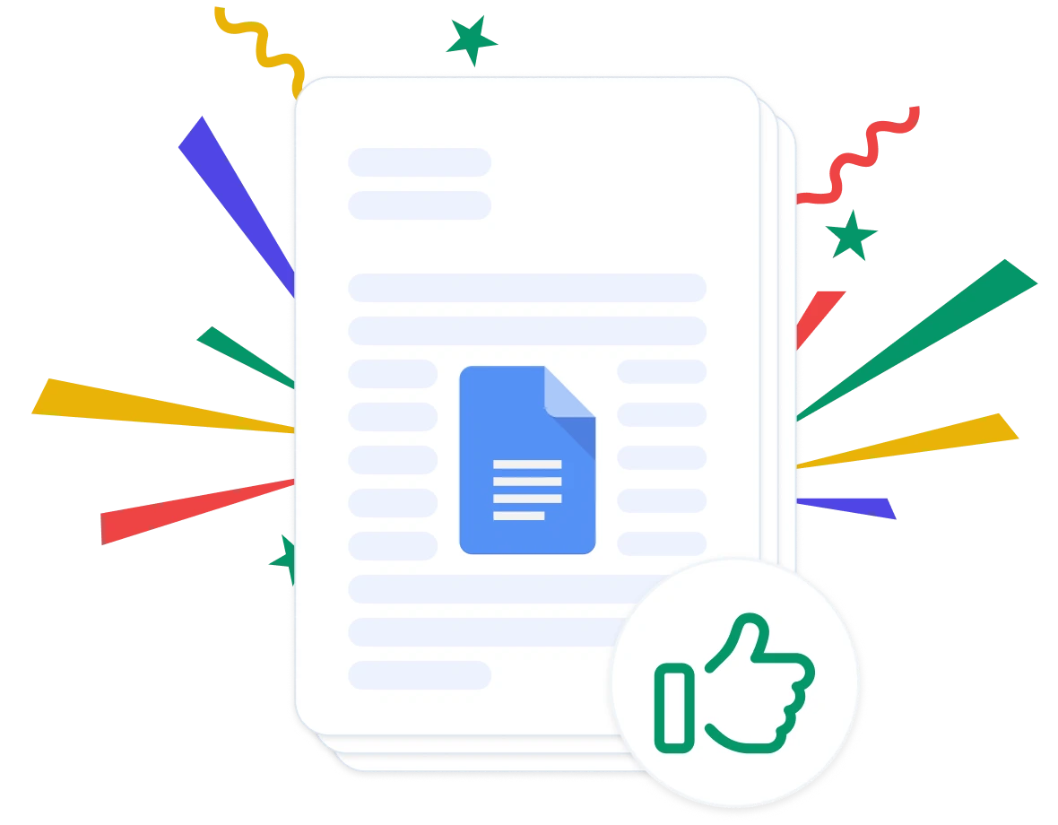 Google Docs templates are the best choice for document automation